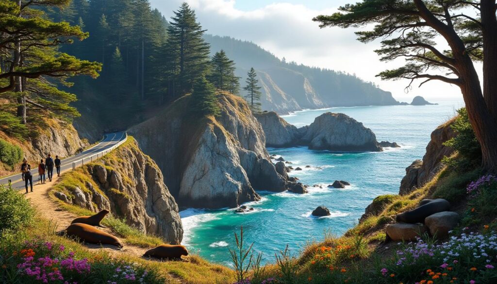 explorez big sur en californie : découvrez ses paysages époustouflants, ses activités incontournables et les sites à ne pas manquer pour une expérience inoubliable.