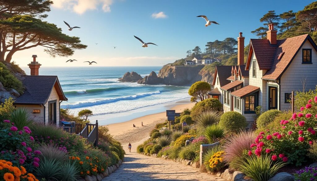explorez carmel by the sea à monterey, californie, un joyau côtier réputé pour ses plages pittoresques, son charme artistique et ses paysages à couper le souffle. découvrez une destination idéale pour les amoureux de la nature et de la culture.