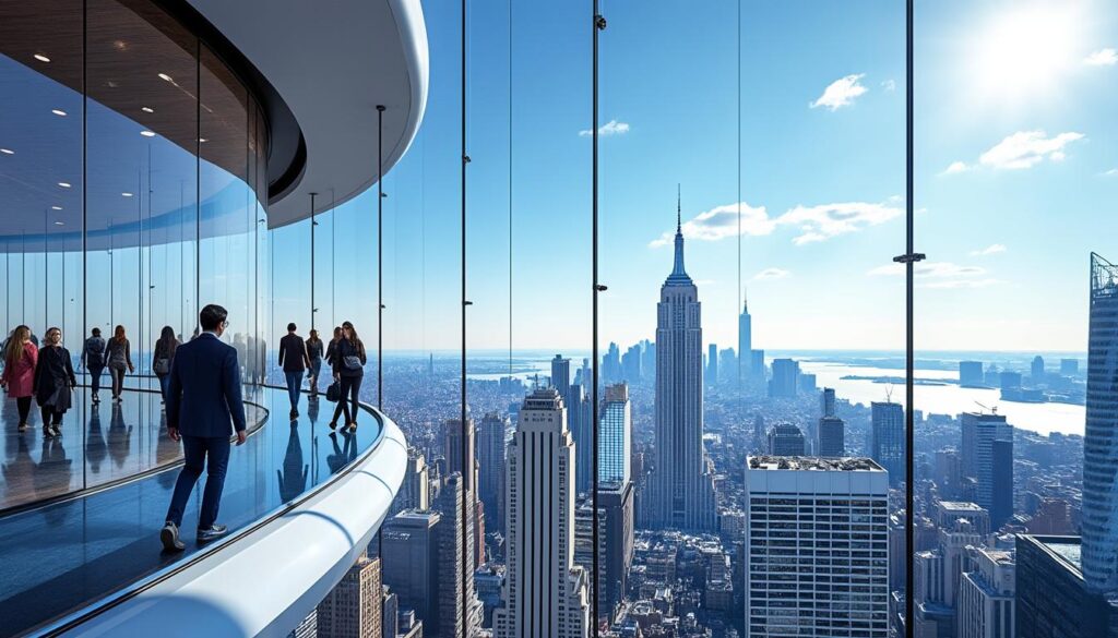 explorez summit one vanderbilt, une expérience unique au cœur de new york offrant des vues panoramiques, une visite immersive et des sensations inoubliables.