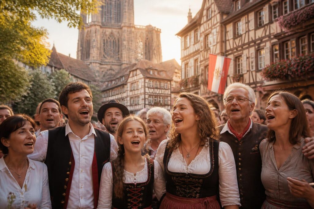 découvrez le décryptage des paroles de la strasbourgeoise, un hymne populaire alsacien emblématique qui célèbre la culture et l'histoire de strasbourg.