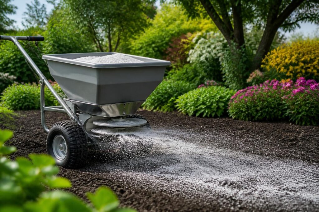découvrez l'épandeur à chaux fs25, l'outil idéal pour entretenir vos sols de jardin et favoriser une croissance saine et florissante de vos plantations.