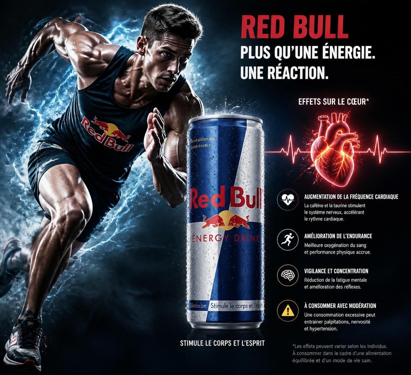 découvrez les effets secondaires du red bull et comment cette boisson énergisante peut déséquilibrer votre corps, impactant votre santé et votre bien-être.