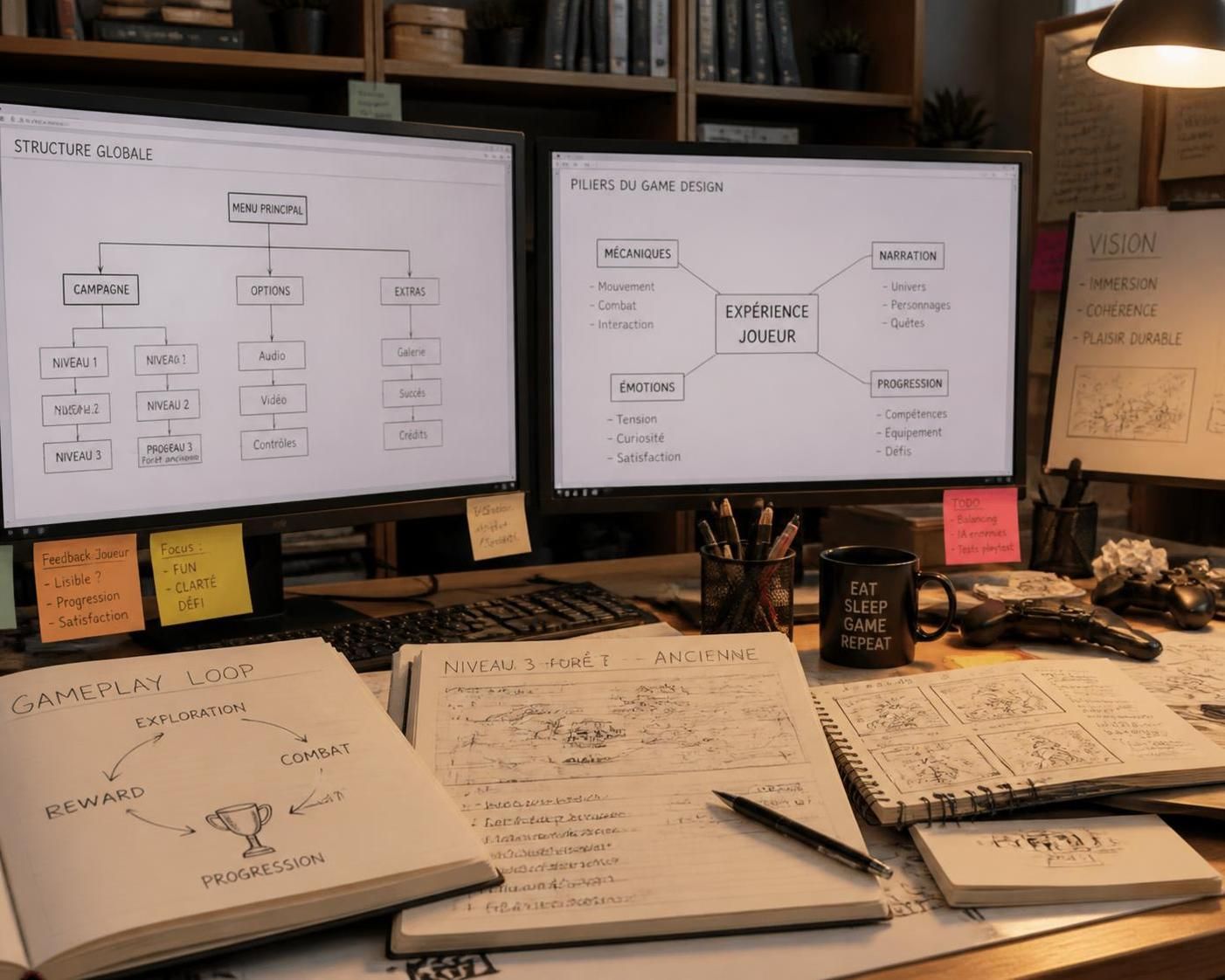 découvrez comment structurer efficacement un projet de jeu vidéo grâce à notre guide complet sur la conception de game document design, pour une organisation optimale et un développement réussi.