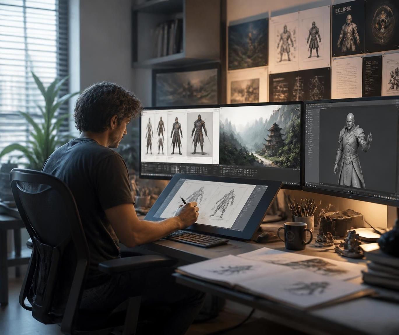 découvrez les compétences essentielles d'un graphiste de jeu vidéo pour concevoir des univers immersifs et captiver les joueurs grâce à des visuels innovants et créatifs.