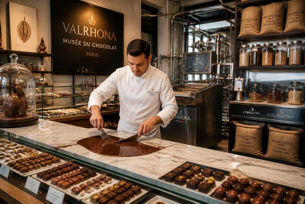 découvrez le musée chocolat valrhona et plongez dans une expérience gourmande unique au cœur de la prestigieuse chocolaterie française. explorez l'art du chocolat avec des expositions interactives et dégustations.