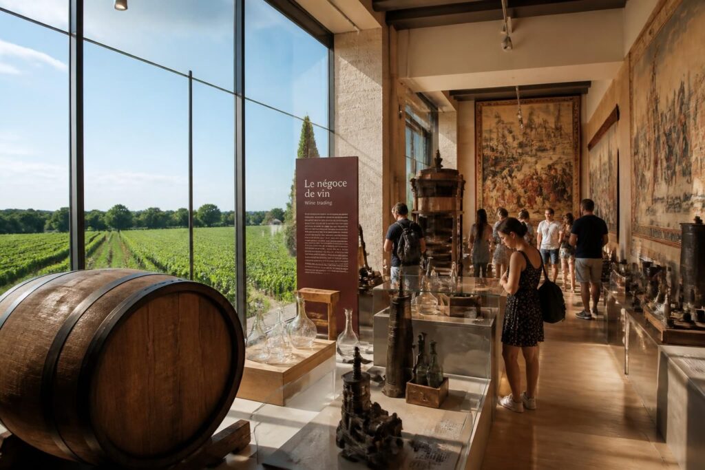 découvrez le musée du vin et du négoce de bordeaux, un lieu unique qui vous plonge au cœur des vignobles bordelais et vous fait revivre l’histoire riche du commerce du vin.