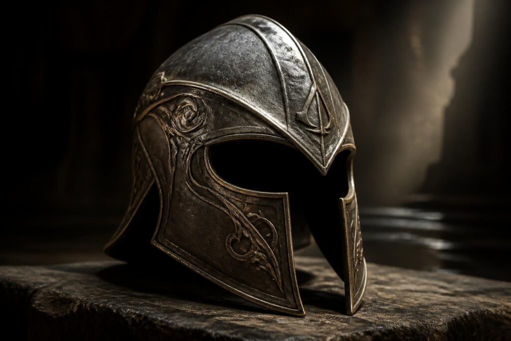 découvrez le casque assassin’s creed au design authentique, parfait pour une immersion totale dans l'univers captivant de la saga.