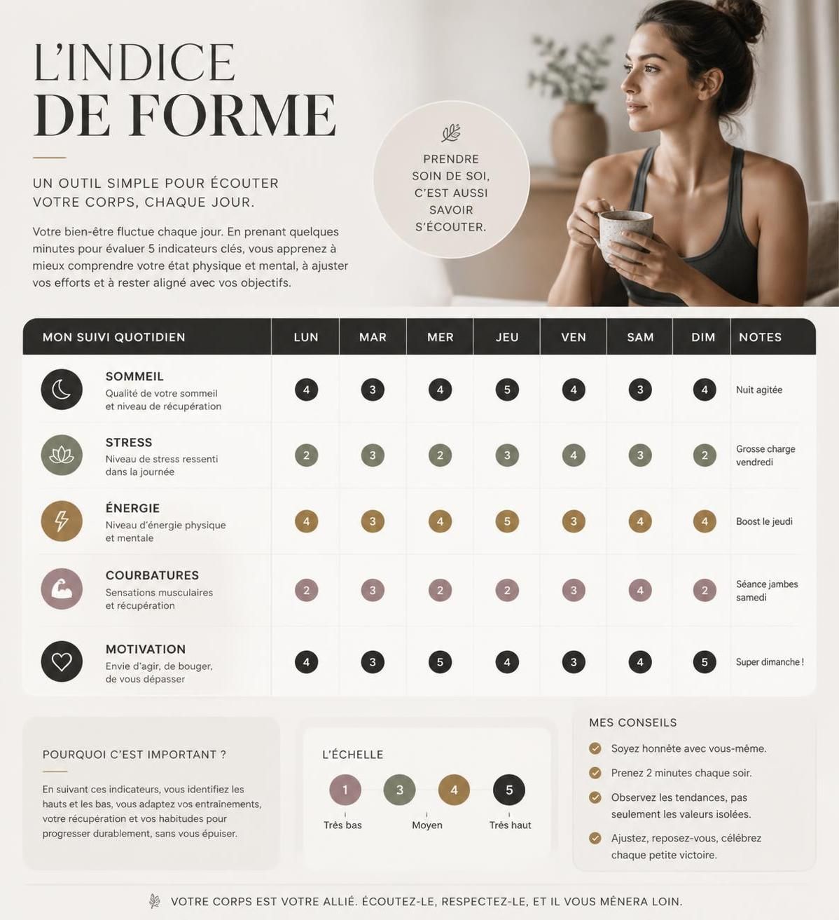 découvrez pourquoi l'indice de forme est un outil essentiel pour optimiser votre bien-être au quotidien et améliorer votre qualité de vie.