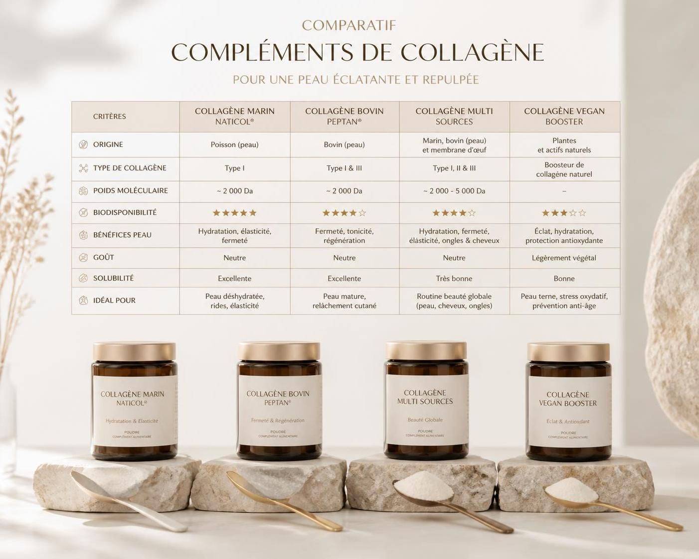 découvrez quel est le meilleur collagène pour la peau selon les experts beauté et comment améliorer l'éclat et la fermeté de votre peau grâce à des conseils professionnels.