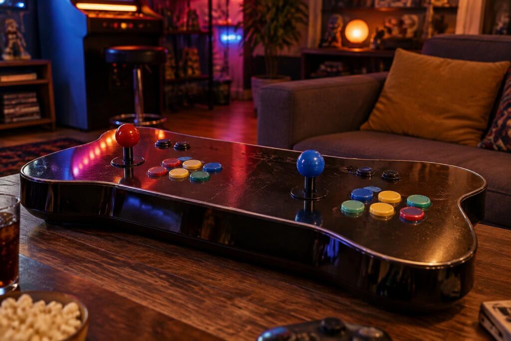 découvrez la capcom home arcade, une console rétro dédiée aux jeux cultes de capcom, idéale pour retrouver le plaisir du jeu d’arcade à la maison.