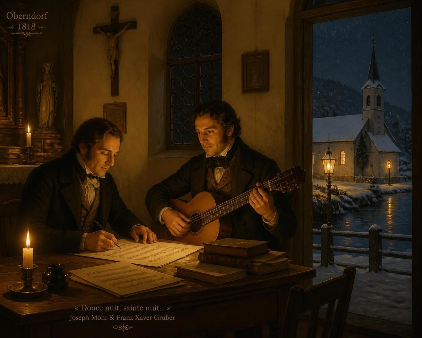 découvrez l'origine émouvante des paroles du chant intemporel « douce nuit » et plongez dans l'histoire touchante de ce célèbre hymne de noël.