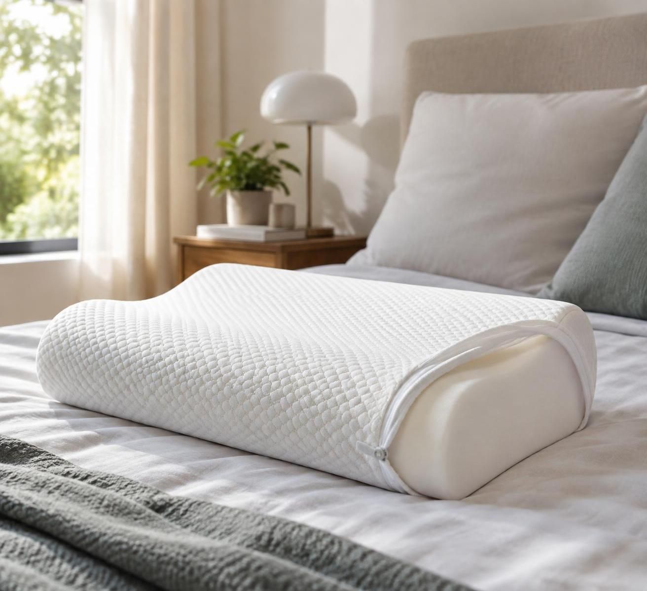 oreiller à mémoire de forme : découvrez ses effets possibles sur le sommeil et la santé, les précautions à prendre et comment choisir le bon modèle.