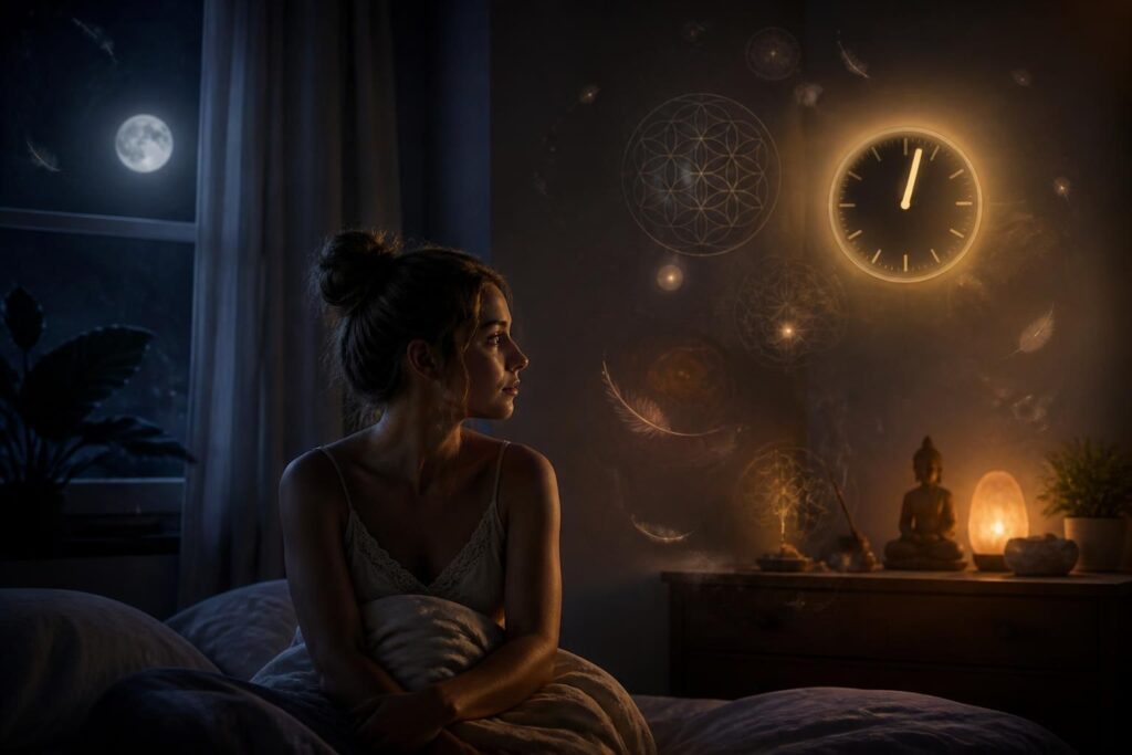 découvrez la signification spirituelle de se réveiller à 1h du matin et ce que cette heure précise révèle sur votre vie et votre âme.